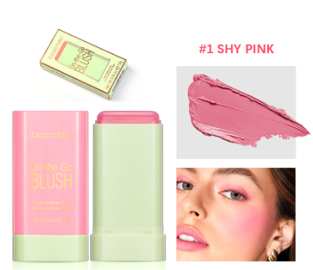 IBCCCNDC Cream Blush Stick Hydrating Gloss Lip & Cheek 19G
