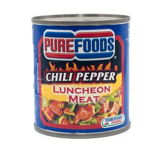 Purefoods Luncheon Meat Chili Pepper 215g