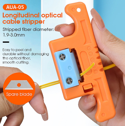 Aua-05 / HMSAT5 Fiber Cable / Tape / HMSAT5 Stripper / Mid-Span Loose Tube / Replaceable Access Tool 1.9mm TO 3.0mm