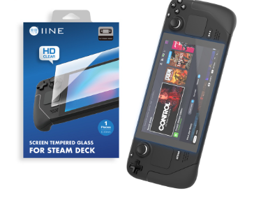 IINE Screen Protector Scrach Resistant High Quality Grass Screen Tempered Glass Compatible Steam Deck
