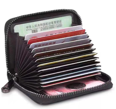 Mumu 1038 Expansion Card Holder Large-Capacity Credit Case Anti-Magnetic Holders