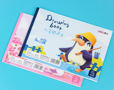Deli 73377 Drawing Book for Children 20 Sheets Blank Art Painting Sektch Book