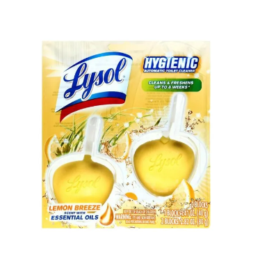 Lysol Automatic Toilet Cleaner Lemon Breeze 80g