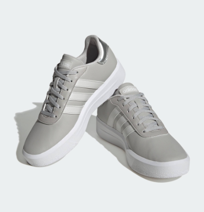 Adidas Skateboarding Court Platform Shoes Women Grey ID1970