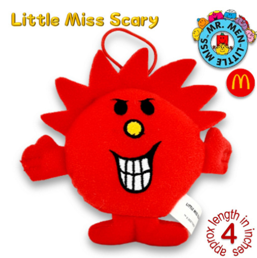 Mr Men Little Miss McDo Hanging Plushies Bag Charm Stuffed Toys McDo10