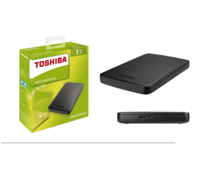 Toshiba External Hard Drives 1TB USB 3.0 External Hard Disk Portable Hard drive Canvio Basics