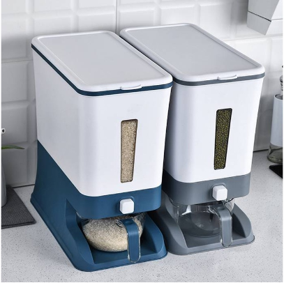 Rice Dispenser and Storage with Measuring Cup-Z584