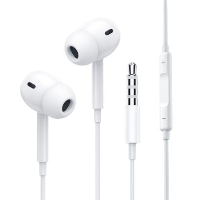 TOPK F05 3.5mm Stereo Earphone With Mic Hifi Headphones