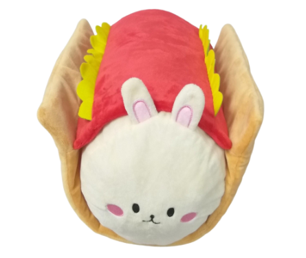Food Roll Bunny Plush