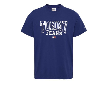 Tommy Jeans Men's Collegiate Logo Regular Fit Tee