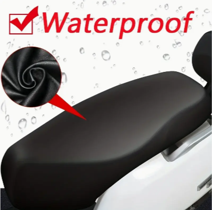 Waterproof Motorcycle Seat Covers Dustproof Rainproof Sunscreen Motorbike Scooter Cushion Seat Cover Protector Cover Accessories