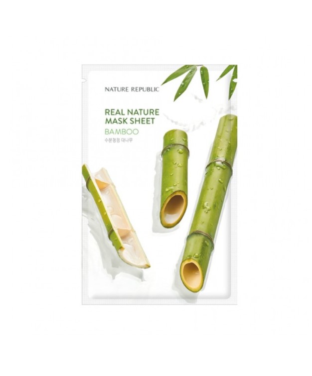 Nature Republic Real Nature  Bamboo Mask Sheet