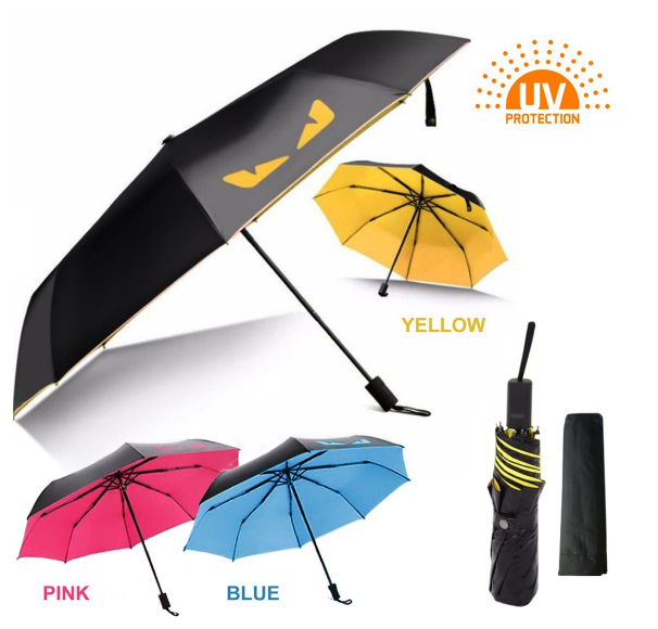 Lucky Toothless UV Protection Manual Umbrella