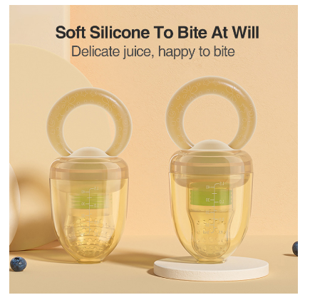 Dr. Isla Baby Fruit Feeder Pacifier BPA Free Silicone Fresh Food Feeder Toy Nipple BY10