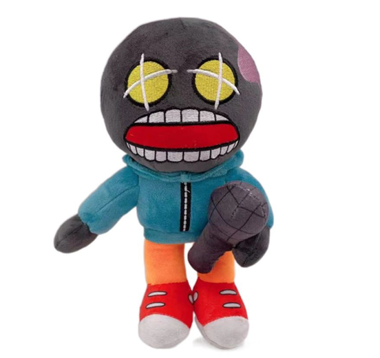 Game Friday Night Funkin Plush Toy FNF Girlfriend Boyfriend Captain Pico Whitty Monster Stuffed Toys Plushie Plush Doll D