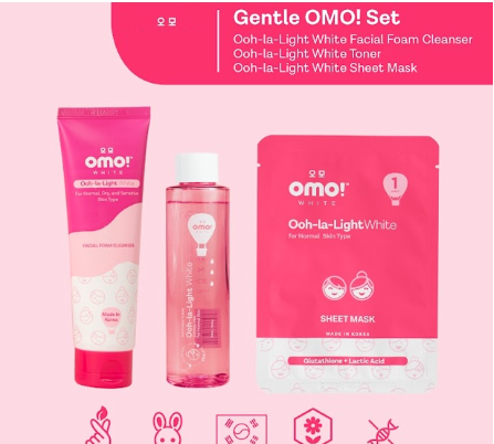 Gentle OMO! Set (Ooh-la-light Foam, Tone, Sheet)