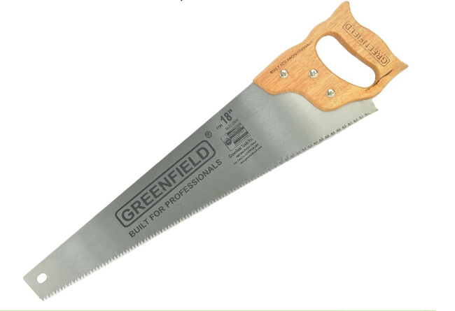 Greenfield 02-06-00018 Hand Saw 18" - Hand Tools