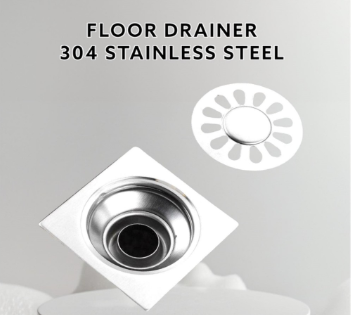 Stainless Steel Floor Drain Shower Drainer Waste Drain Deodorant