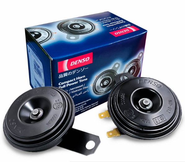 Denso Compact Horn Full Power Tone 12V 6910 - 9701 Power Tone And Harmonics Sound Horns