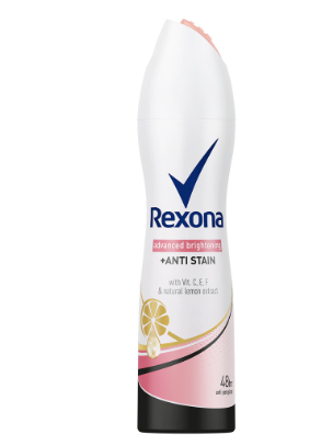 REXONA Vitamin+Bright Deodorant Spray Vit C+Anti-Stain 13ML