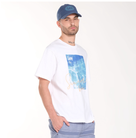 Lee Oversized Graphic T-Shirt for Men