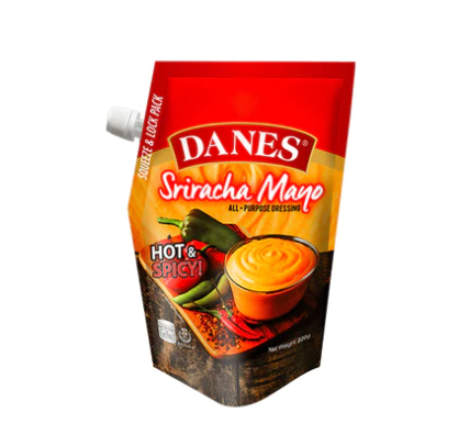 Danes Mayo Dressing  Sriracha Mayo Hot & Spicy ( Pouch) 220g