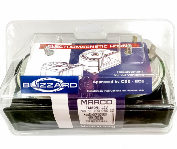 Marco Automotive TM80/N Electromagnetic Horn 12v Set of 2