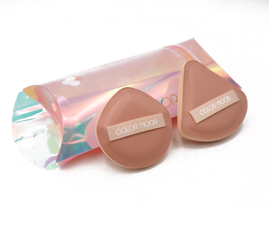 Gladking Latex-Free Triangle Air Cushion Makeup Puff Set of Two