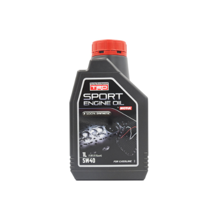 Motul TRD Sport Gasoline ACEA C3 / API SN 5W40 100% Synthetic Engine Oil (1 Liter)
