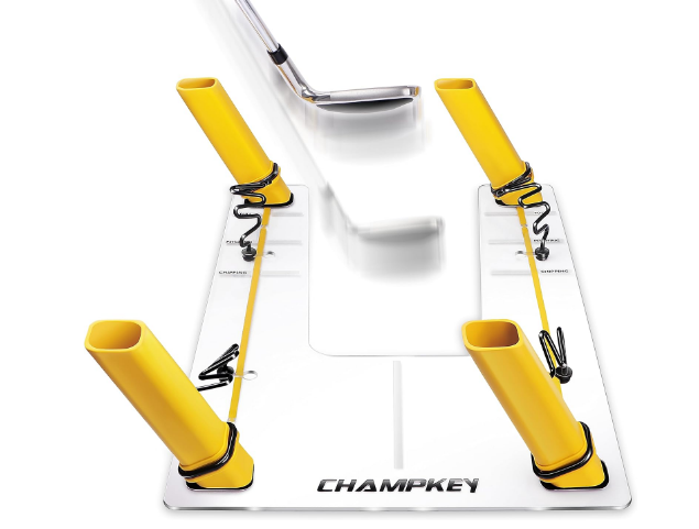 CHAMPKEY PATHGUIDER Swing Plane Alignment Golf Swing Trainer - Improve Swing Plane Accuracy - Achieve Consistency Golf Swing Plane
