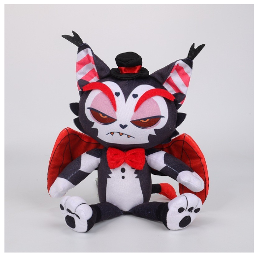 Hazbin Hotel Plush Helluva Boss Vaggie Alastor The Circus Fat Nuggets Dolls & Stuffed Toys Kid Gift Home Decor Toys for Boys Girls M11
