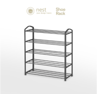 Nest Design Lab 4 Layer Shoe Rack 63x20x62cm