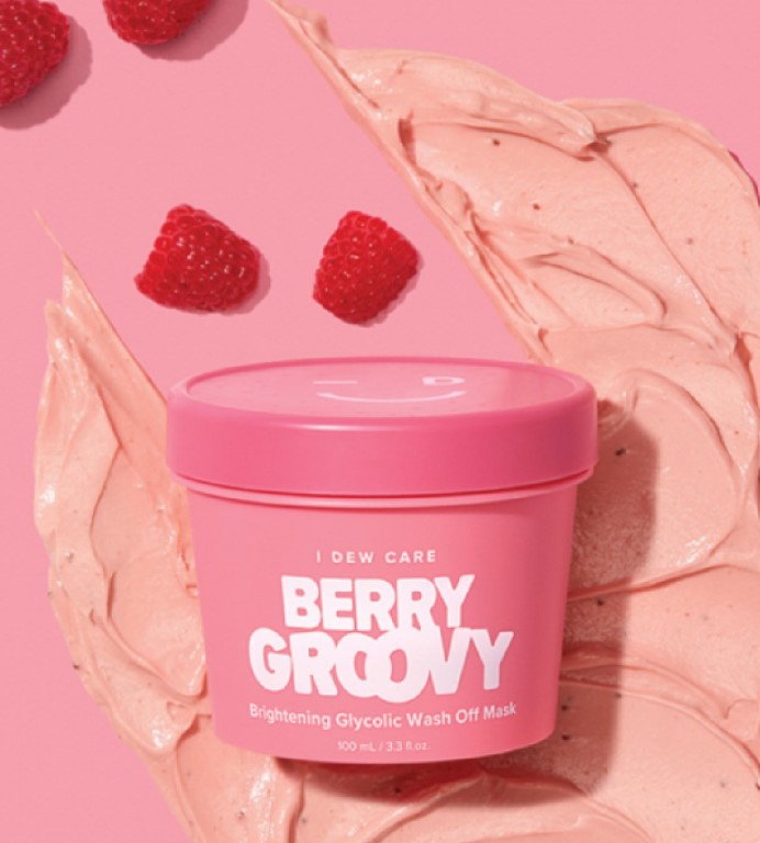 Berry Groovy Brightening Glycolic Wash Off Mask 100ml