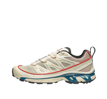 【Authentic】SALOMON XT-6 Expanse Leisure running shoes Low Top Thickness Round Beige Unisex 472885