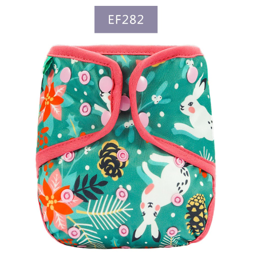 Baby Cloth Diaper Cover One Size Reusable Washable Adjustable Waterproof Diaper S10