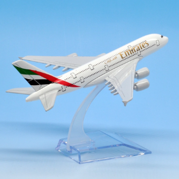 KLT 1:400 Emirates Airbus A380 16cm Airplane Models Toys for Kids Kids Toys Toys for Boys