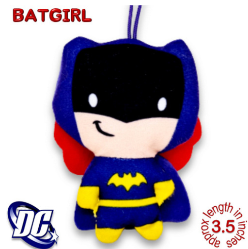 McDo DC Hanging Plushies Bag Charm Stuffed Toys McDO7