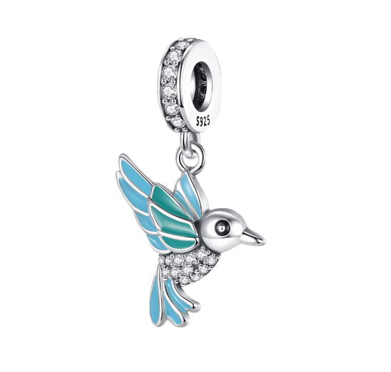 S925 Silver Pandora Same Design Colorful Spring Garden Series Suitable for Original Bracelet s27