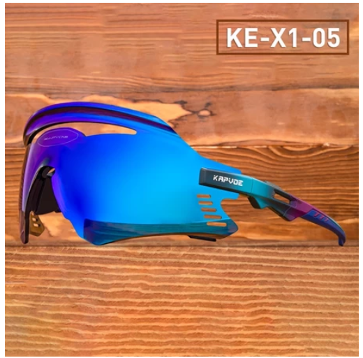 Kapvoe Cycling Glasses Mountain TR90 Bicycle Goggles Sunglasses Women Running Outdoor Sports Men MTB Bike Eyewear E