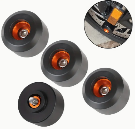 Motorcycle Front Rear Fork Wheel Frame Slider Crash Protector Pads For DUKE 390 (13-15) For DUKE 125/200 For RC 390 2014-2015 For RC 125/200