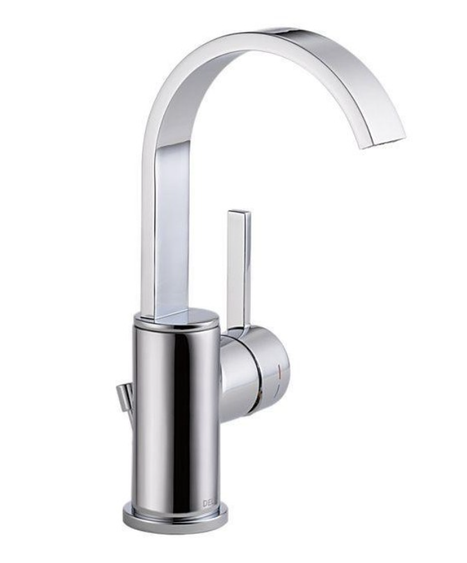 Delta Mandolin Collection 26625 Single Handle Hi-Arc Lavatory Faucet