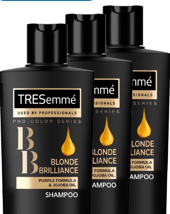 Tresemme Blonde Brilliance Shampoo 300ML BUNDLE OF 3