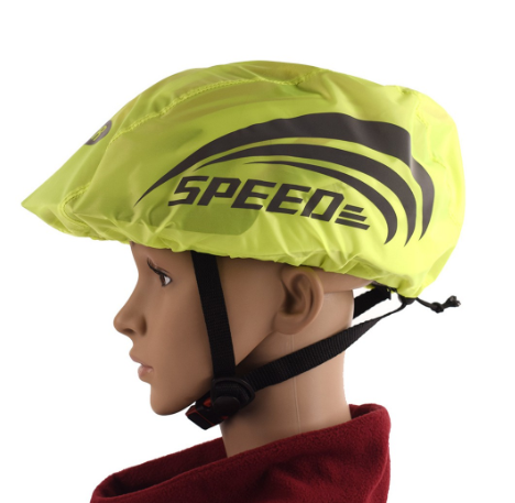 Bike Bicycle Helmet Waterproof Cover Cycling MTB Road Bike Helmet Reflective Strip Rain Cover