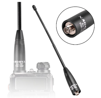 Original Nagoya Na-701 144/430mhz SMA Female Connector Cb Antenna For Walkie Talkie PX-888K BF-888S Baofeng Amplified Antenna