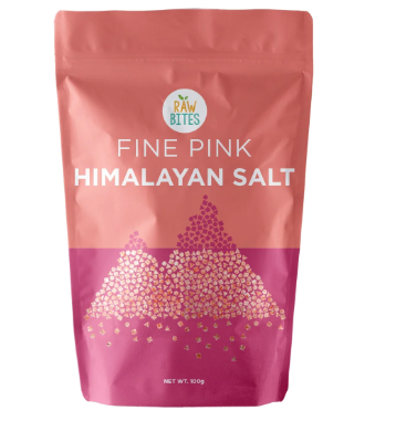 Raw Bites Fine Himalayan Pink Salt 100g