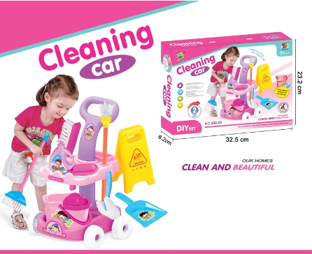 Cleaning set kids Toy cleaning Tool Broom vacuum toddler kids pretend For gift best