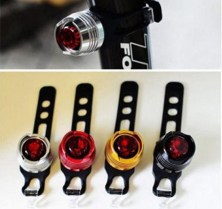 Accesory Rear Light 3 Modes Tail Lam Light Helmet Safety Bicycle Bike Red LED/Multicolor