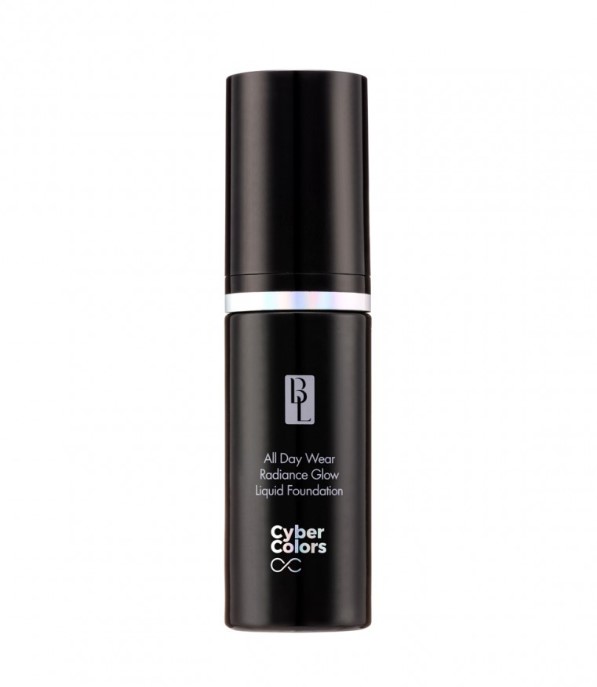 Cyber Colors Black Label All Day Wear Radiance Glow Liquid Foundation SPF50+ Pa++++ 22ml