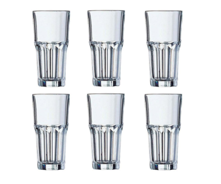 Granity 6pcs 31cl Tumbler Tempered Water Drinking Glass Set
