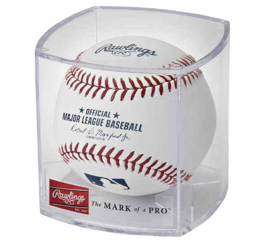 Rawlings | Official 2024 Major League Baseball | Display Case Included | MLB | ROMLB-R